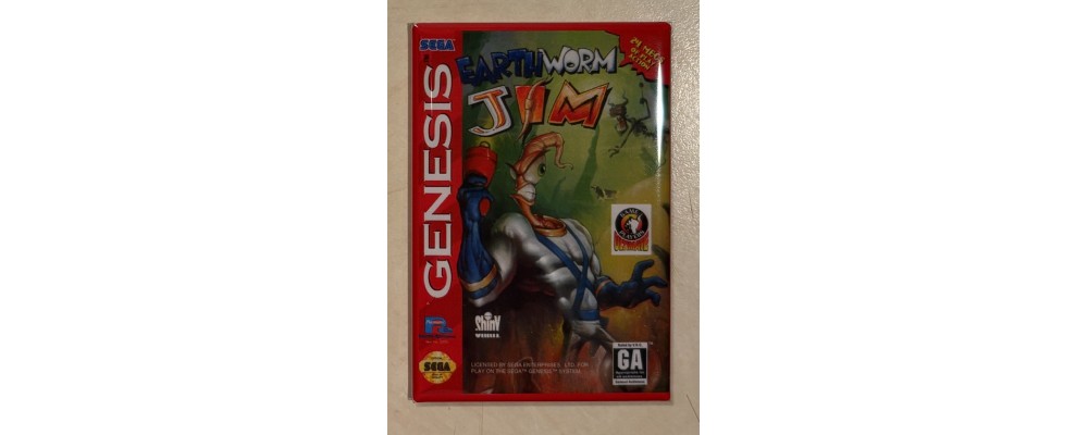 Earth Worm Jim - Video Games - Magnet